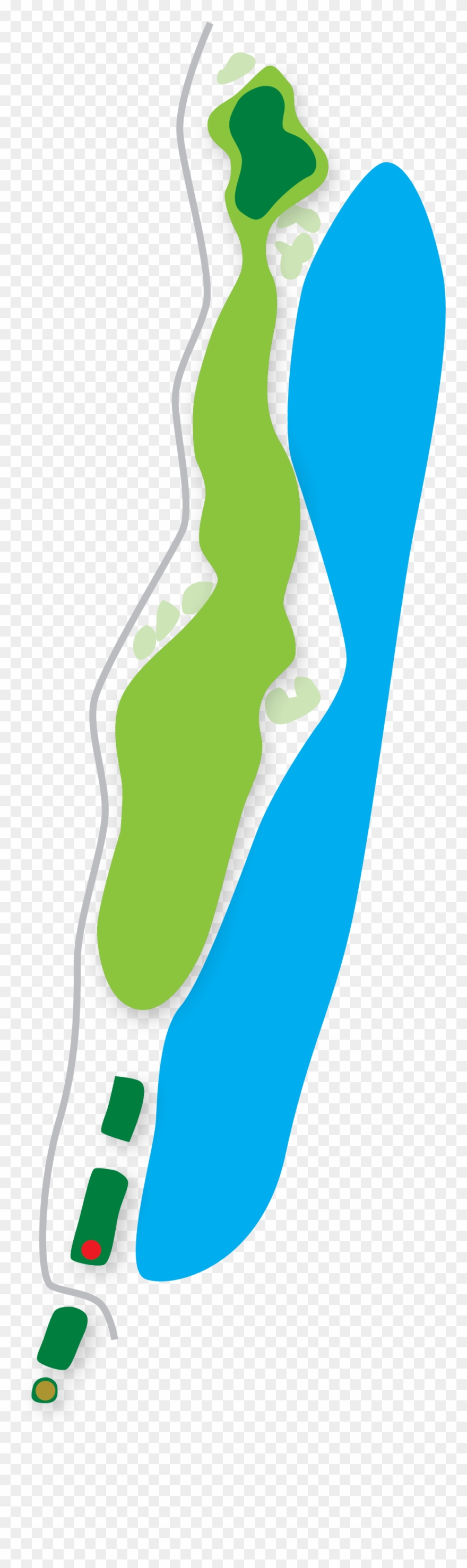 Hole 3 Par - Illustration Clipart