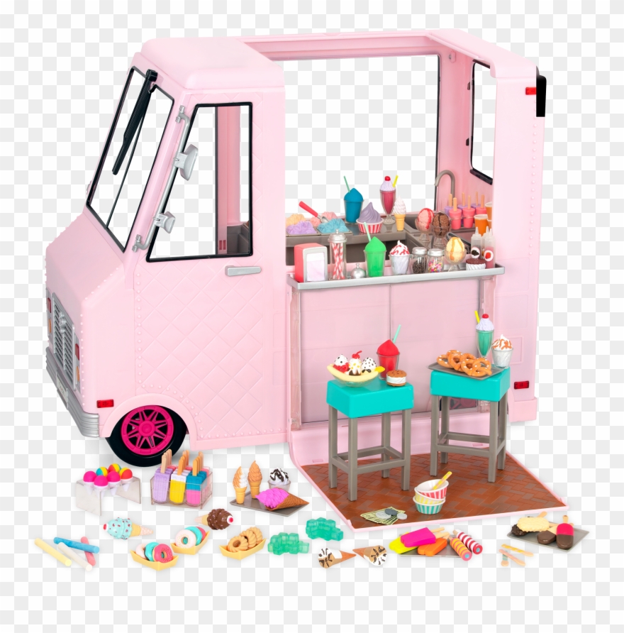 Sweet - Our Generation Sweet Stop Ice Cream Truck Clipart