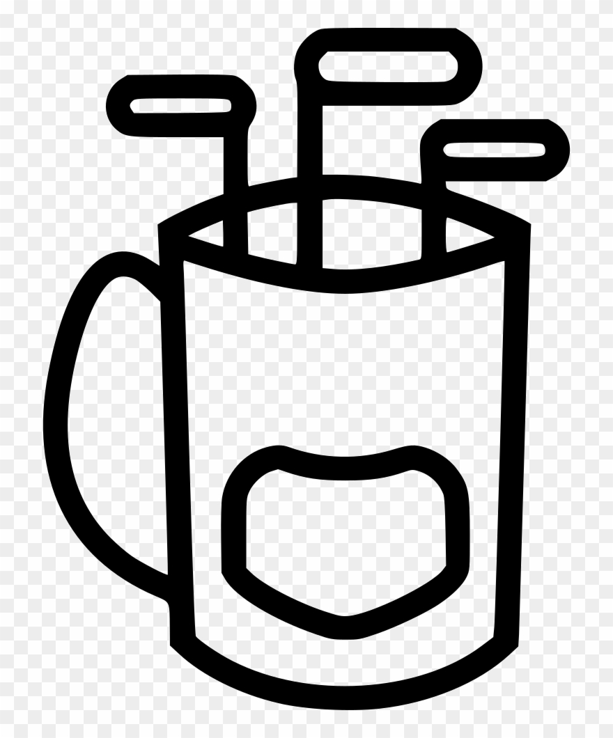 Golf Bag Comments - Golf Course Clipart