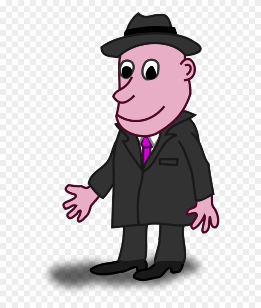 Comic Characters Businessman - Comic Characters Clipart