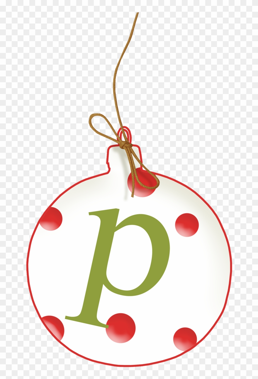 Christmas B Monogram Clipart - Png Download