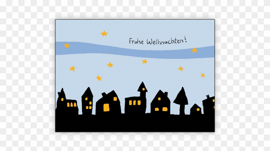 Sternen Himmel, Frohe, Weihnachtskarten, Engel, Weihnachten - Christmas Day Clipart