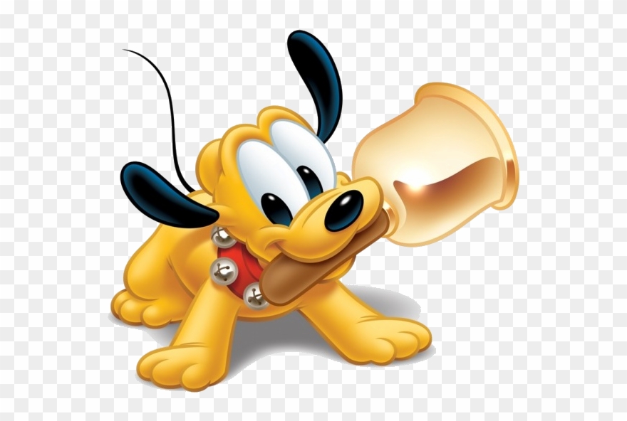 Disney Pluto The Dog Cartoon Clip Art Images On A Transparent - Baby Pluto - Png Download