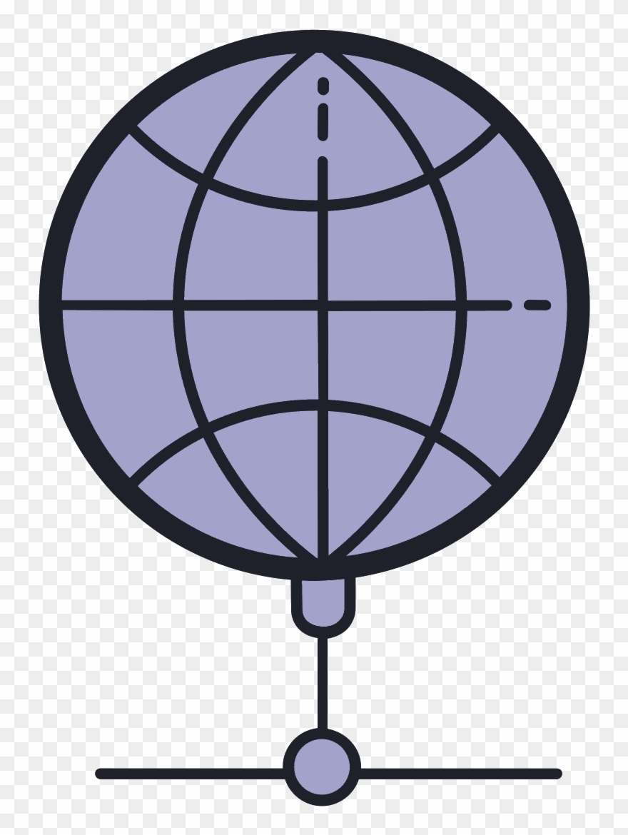 N'hésitez Pas À Redimensionner Ou Recolorer L'icône - Global Grid Png Clipart