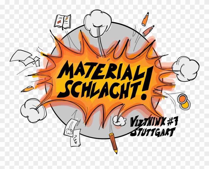 Vizthink Stuttgart Meetup - Visual Thinking Clipart