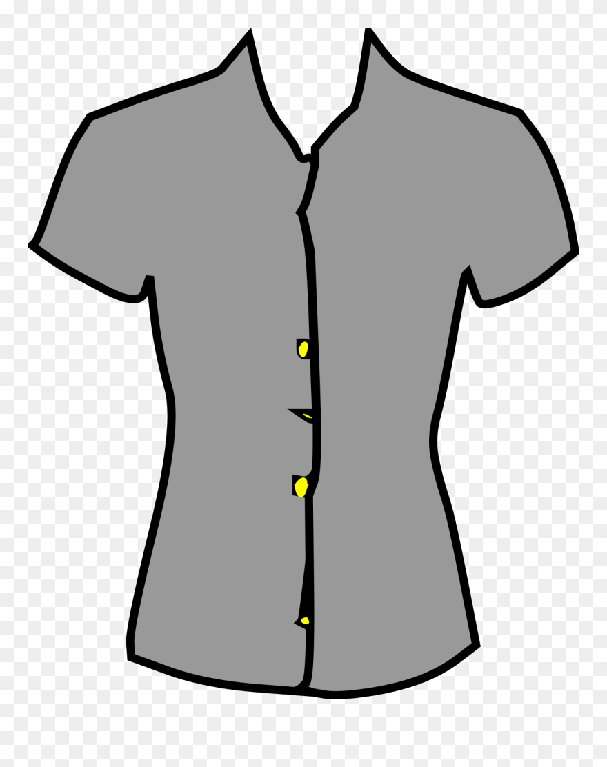 Blusa De Mujer Animada Clipart