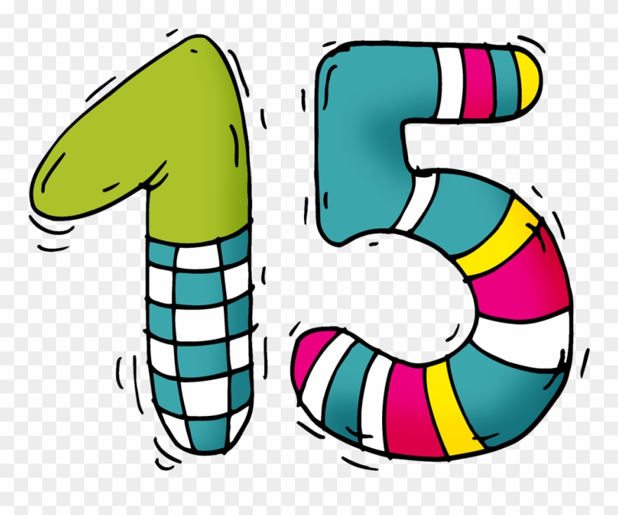 15-fifteen Clipart