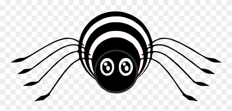 Cartoon Pictures Of Spiders 2, Buy Clip Art - Transparent Cartoon Spider - Png Download