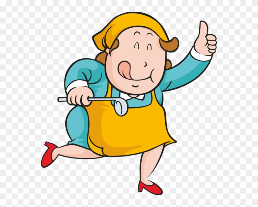 Personnages, Illustration, Individu, Personne, Gens - Bon Appétit Dessin Couleur Clipart