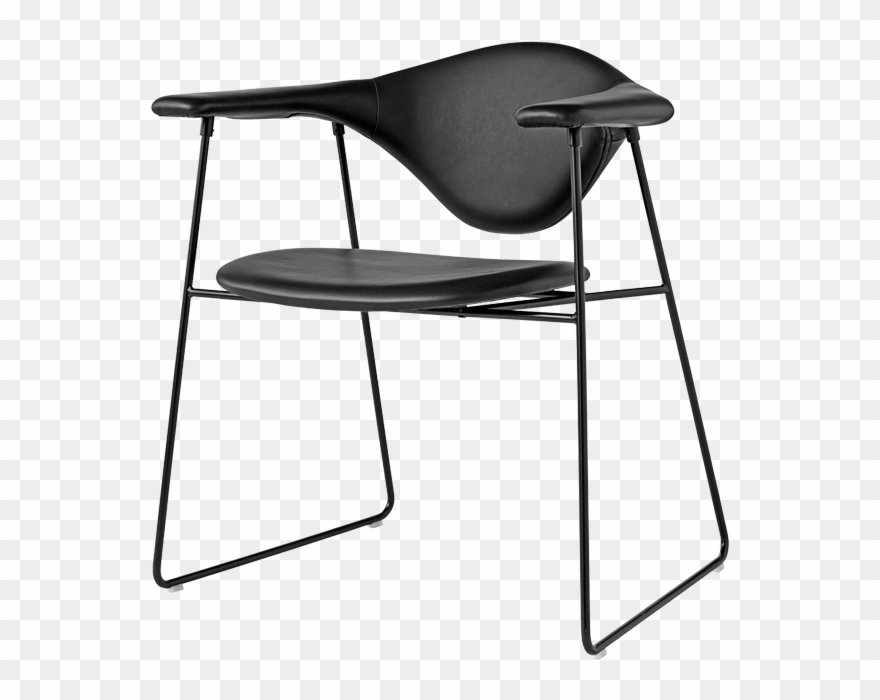 Masculo Chair Leather - Gubi Masculo Chair Clipart