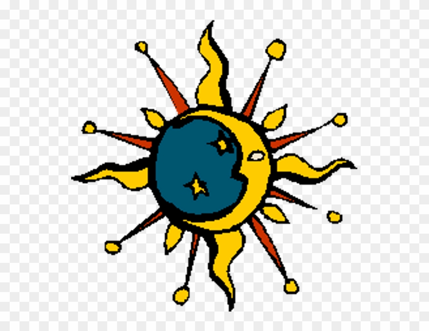 Spring Equinox - Legend Of The Moon And The Sun Clipart