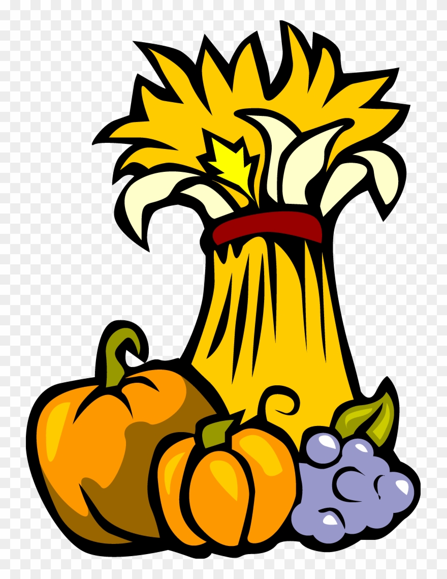 Moon Happened More Often In The Month Of September, - Thanksgiving Harvest Note Cards (pk Of 10) Clipart
