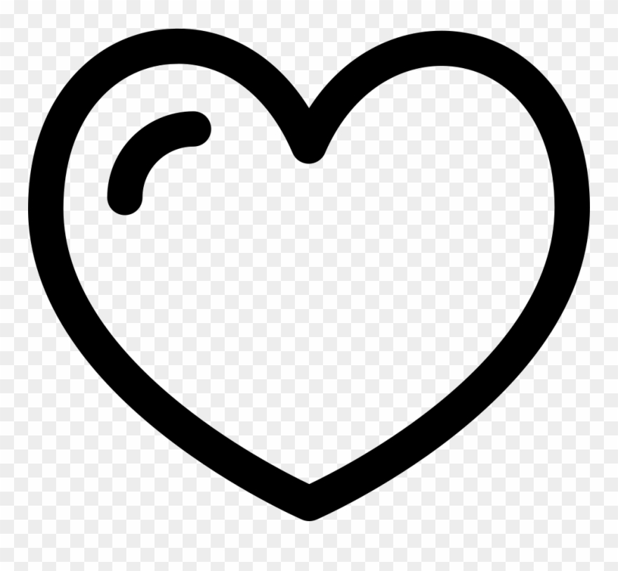 Png File - Heart Line Icon Png Clipart