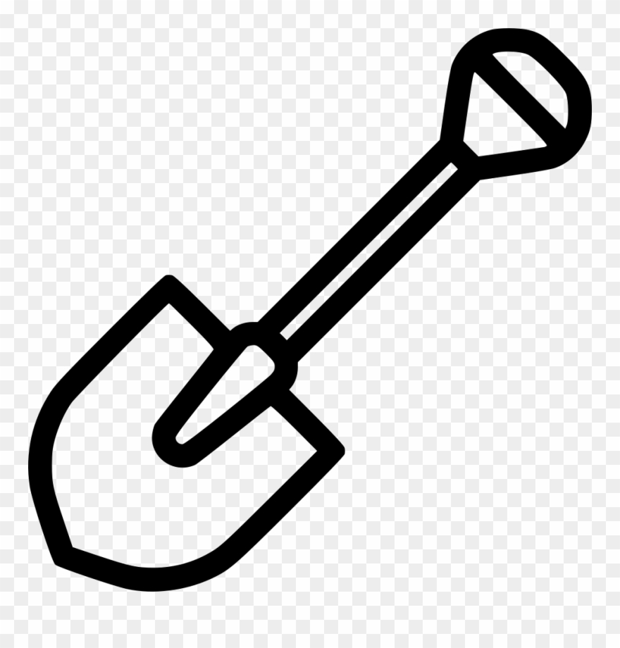 Png File - Shovel Icon Png Clipart