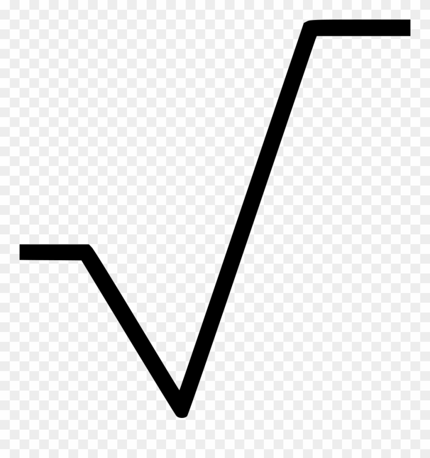 Png File - Square Root Symbol No Background Clipart