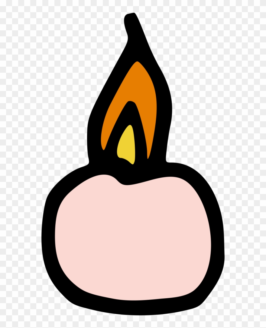 En Hiver Les Bougies Une Décoration Zelfstandigen Transparente - Winter Clipart