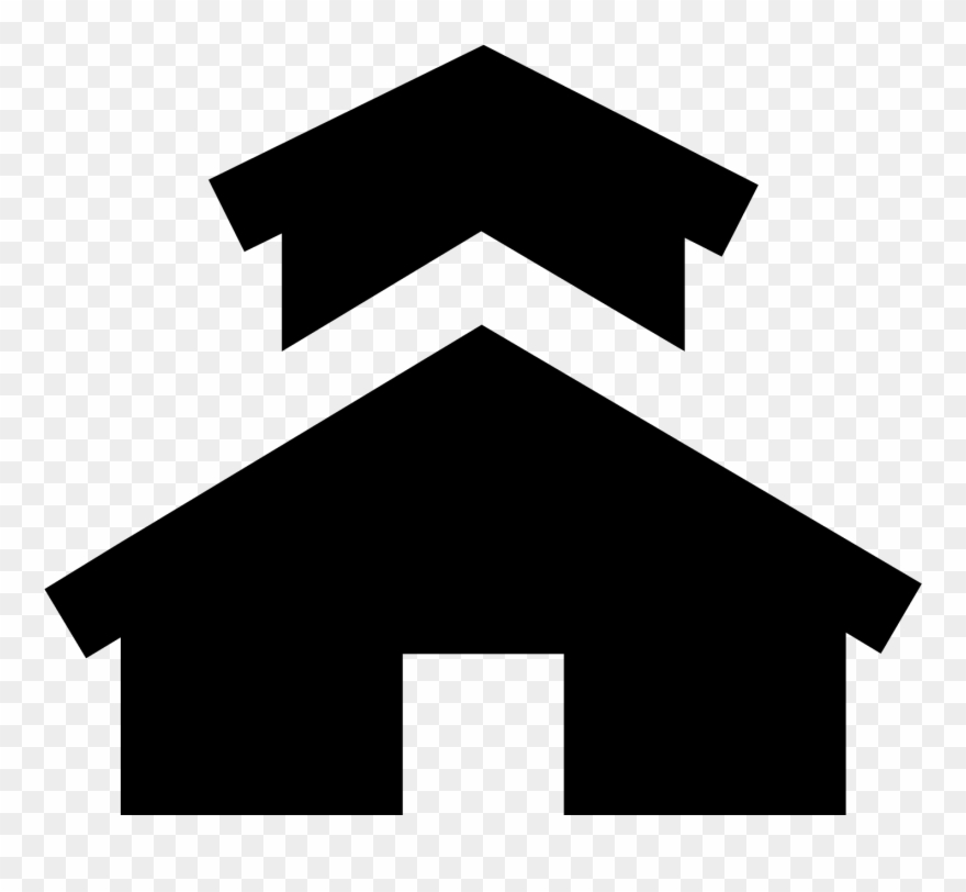 School House Icon - Icon Clipart