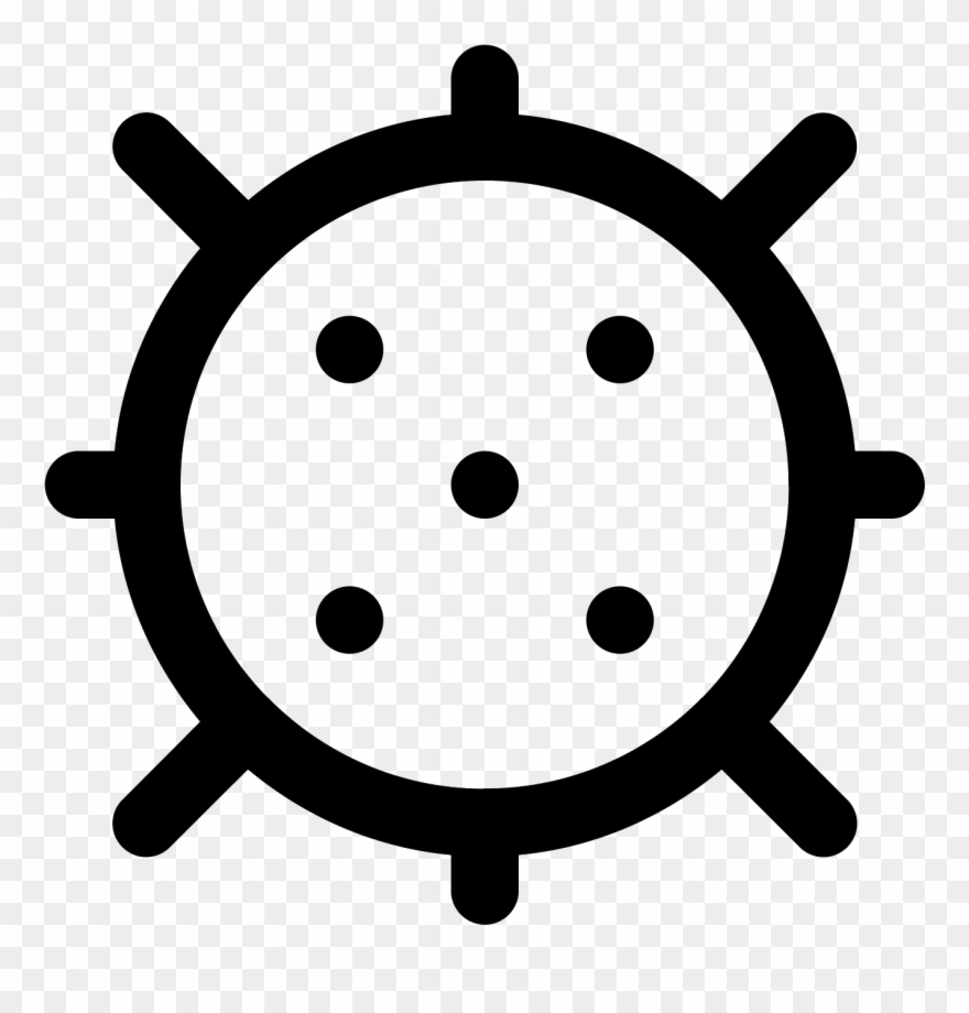 Naval Mine Icon - Leuchtturm Zeichen Clipart