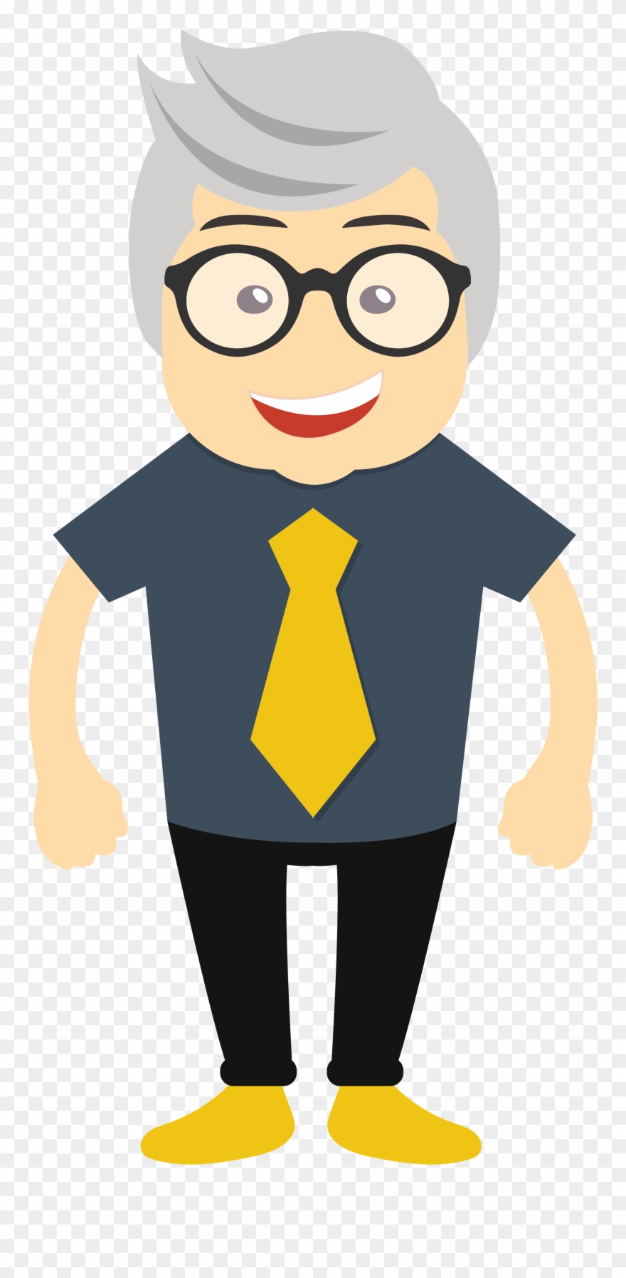 Homme À La Retraite - Reconocimiento Del Otro Clipart