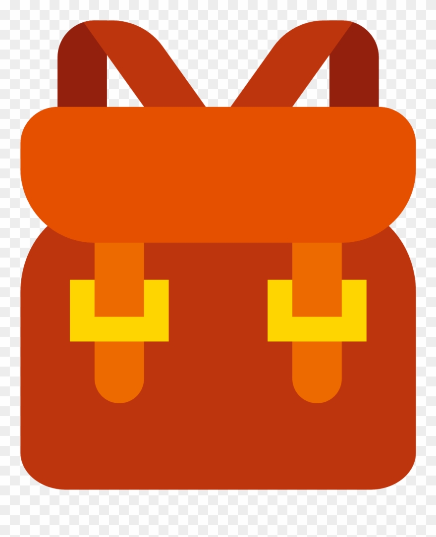 Sac À Dos Scolaire Icon - Mochila Png Icon Clipart