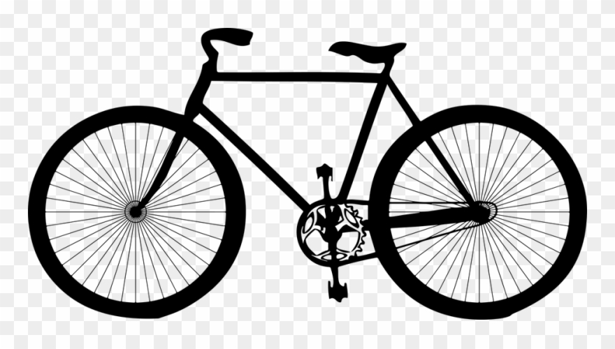 Silhouette Bicycle Png Clipart