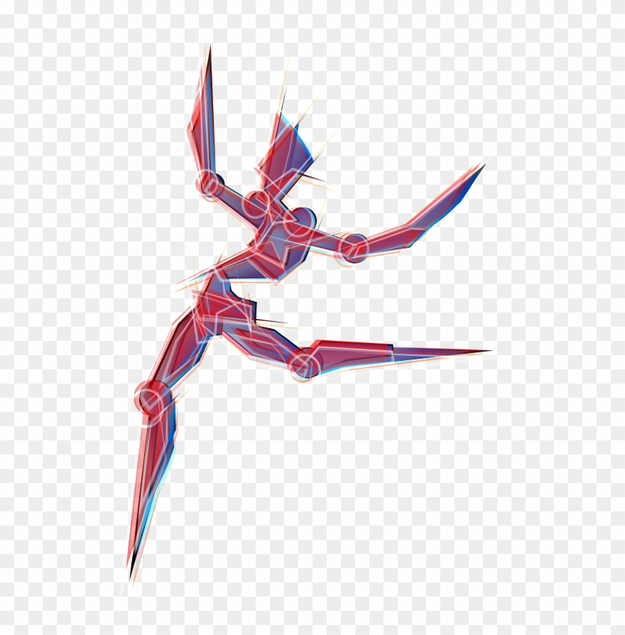 Danseur Danseuse - Dancer Abstract Clipart