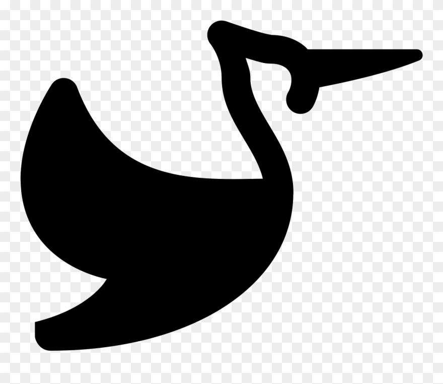 Cigogne Volante Icon - Neonate Clipart