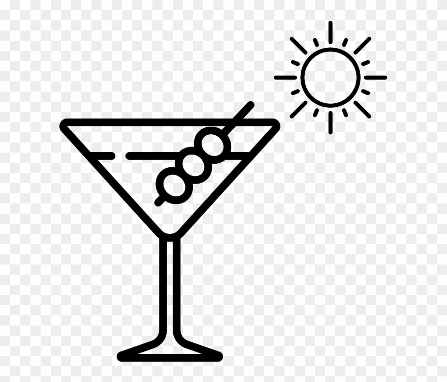 Formation Professionnelle De Jour En Bartending - Martini Clipart