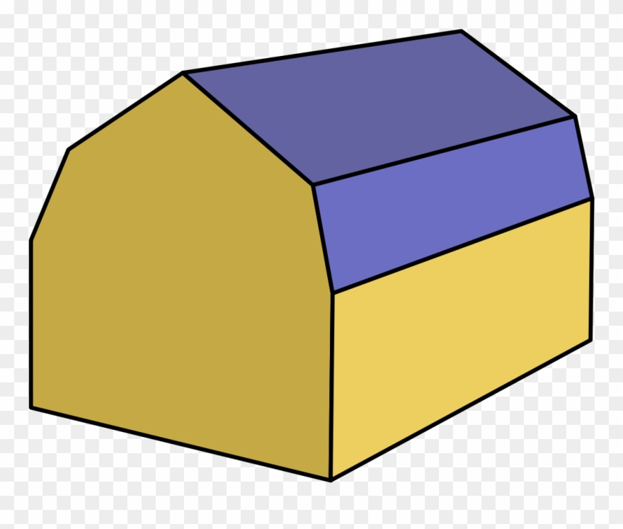 Roof Wikidata Transparent Background - Toit À La Mansart Clipart
