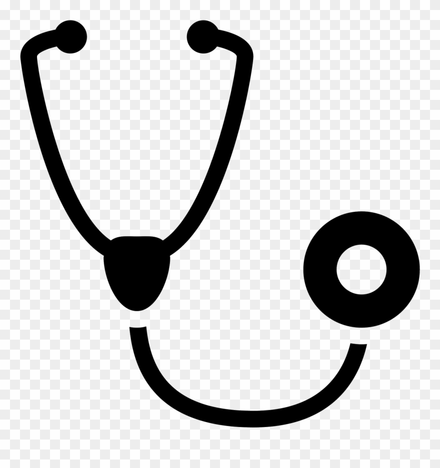 Stéthoscope Icon - Stetoskop Icon Clipart