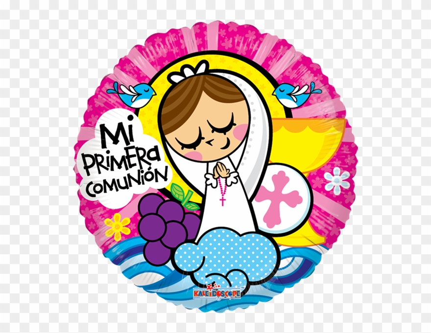 V34753-09 - Primera Comunion Virgencita Clipart