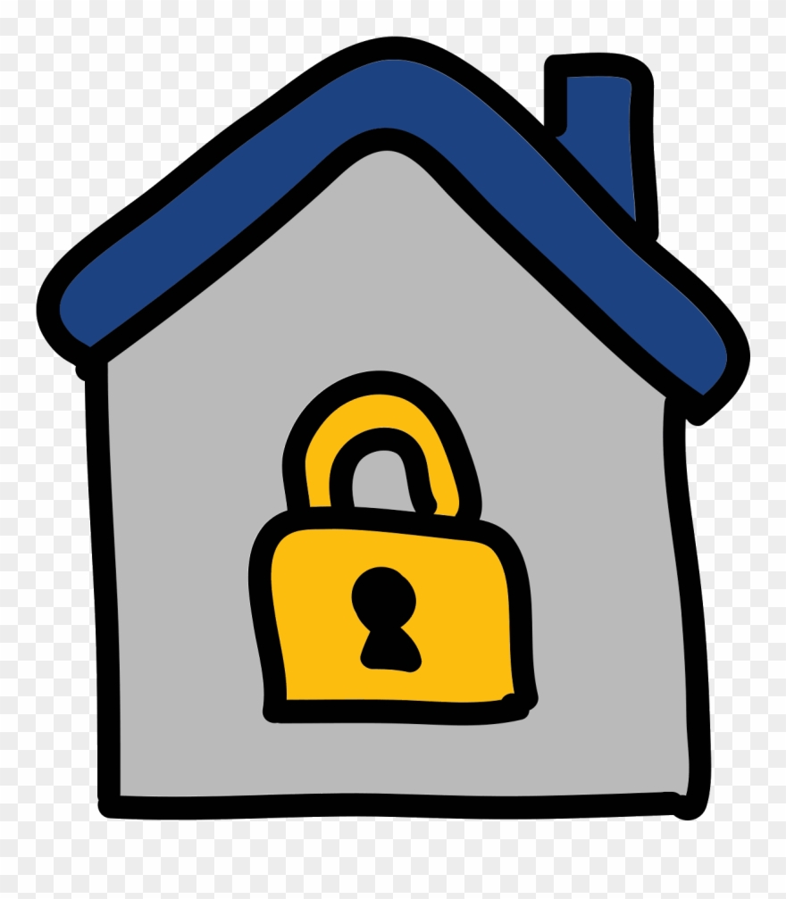Sécurité À La Maison Icon - Icon Clipart
