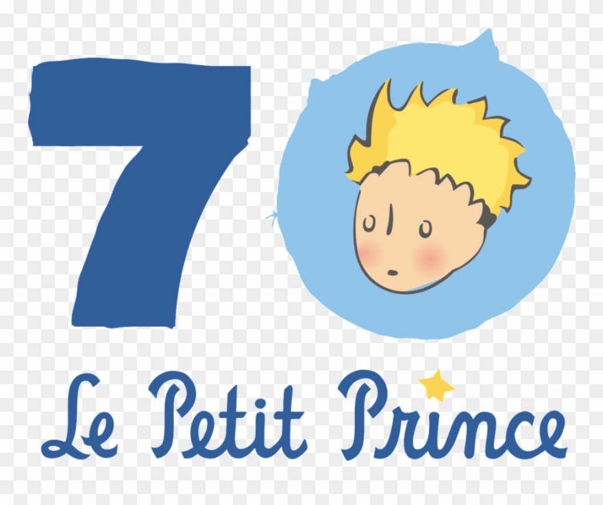 Logo 70 Couleur - Le Petit Prince By Antoine De Saint-exupery Clipart