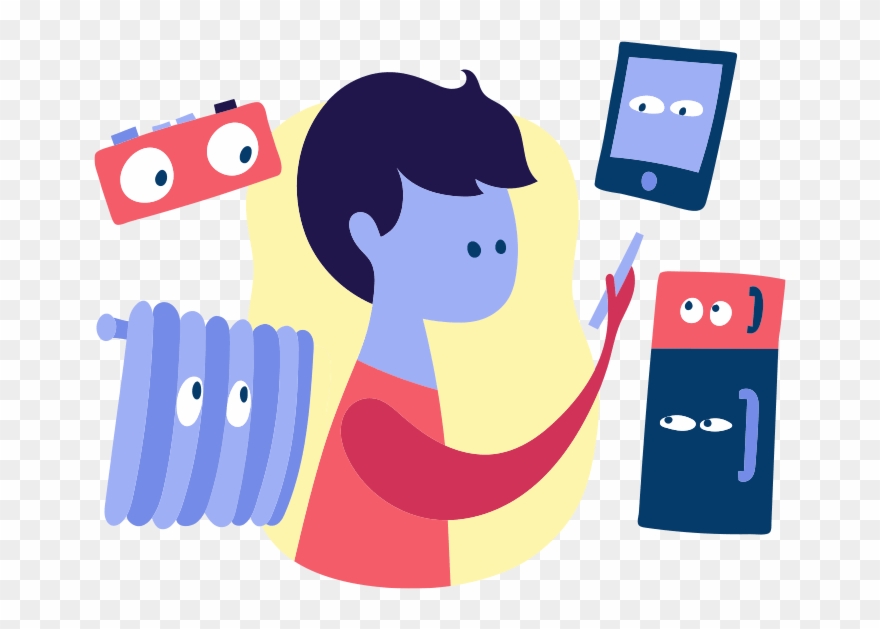 20 Milliards D'espions Connectés Parmi Nous - Toolbox Clipart