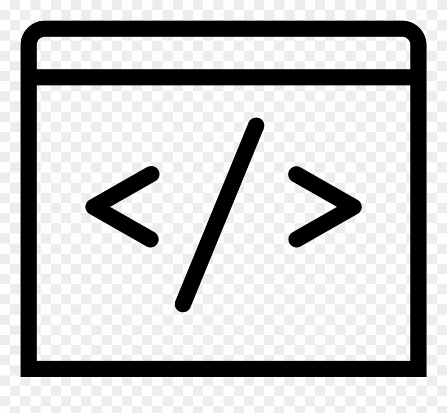 Google Code Icons - Code Icon Png Clipart