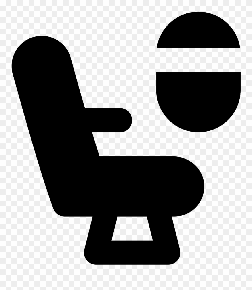 Siège D'avion Icon Clipart