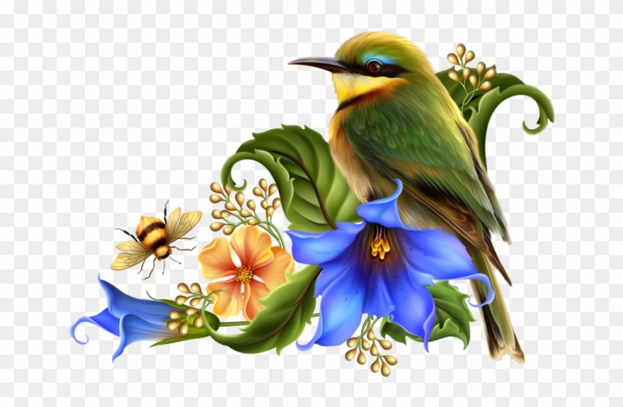 126 - Diy Cross Stitch Diamond Painting Bird Embroidery Clipart