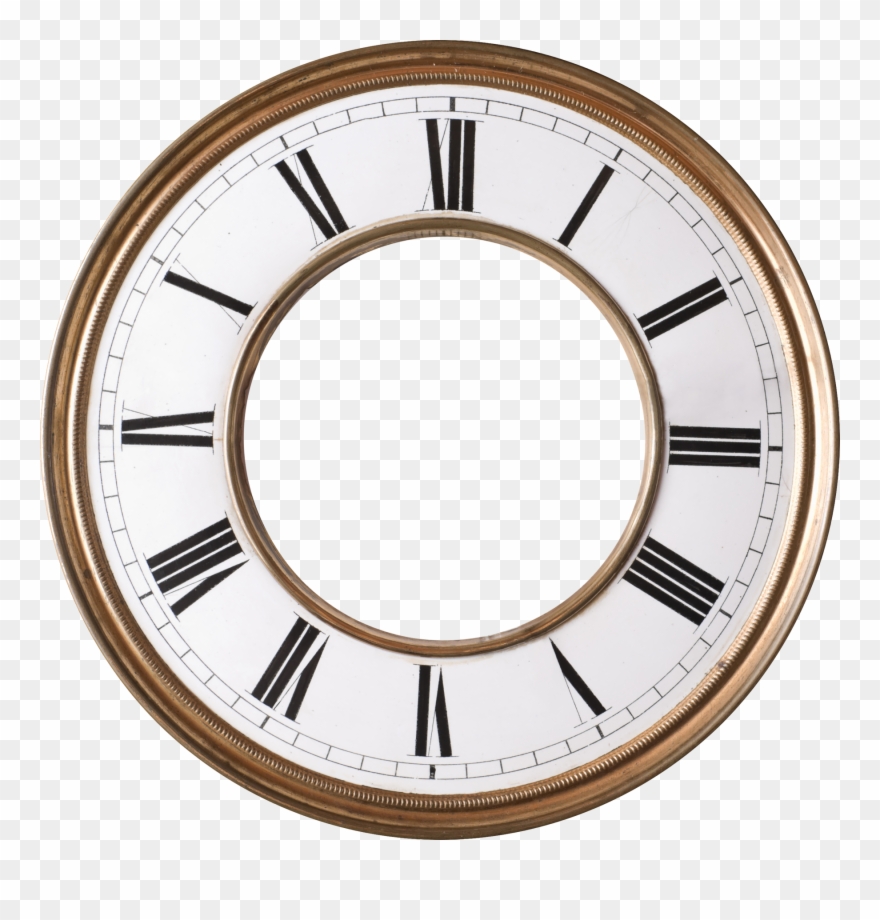 Visit - Antique Clock Face Clipart