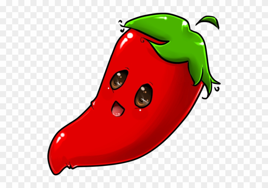 Funny Peppers - Chili Pepper Kawaii Png Clipart