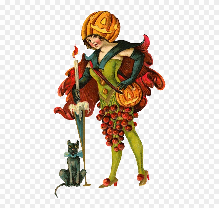 Elle Est Vraiment Jolie - Postcard Clipart