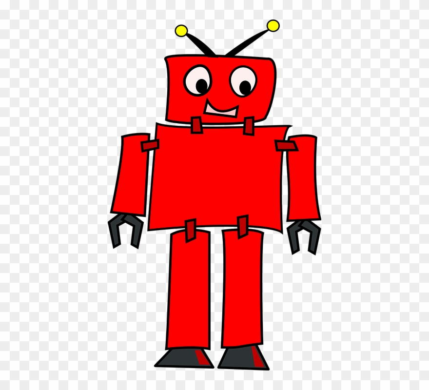 Pictures Of Cartoon Robots 29, Buy Clip Art - Robot Svg - Png Download