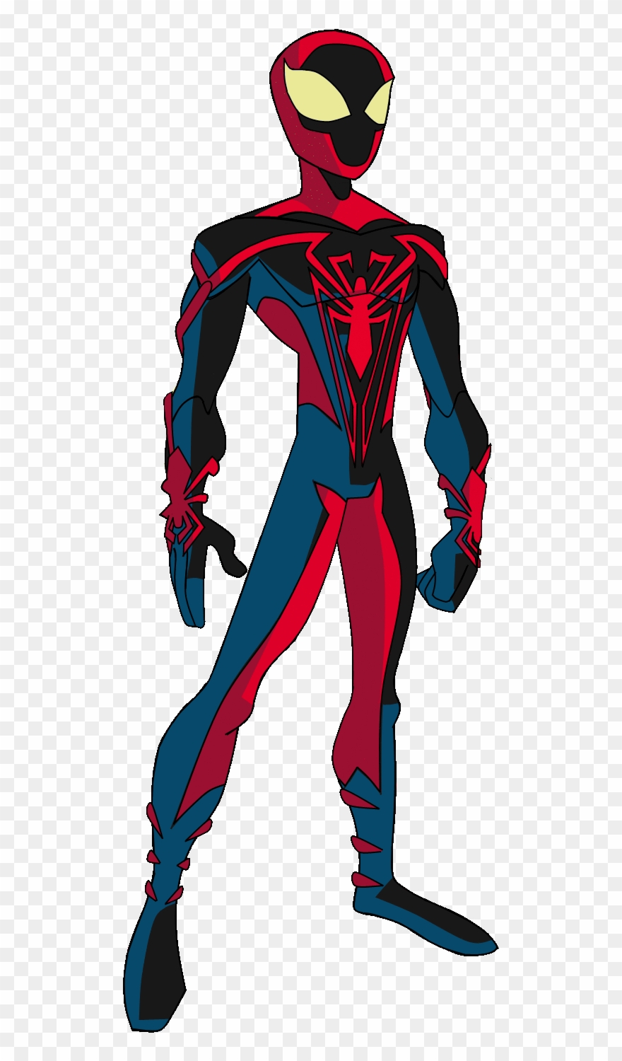 Richard Growled At The Teen As He Charged At Him - Spectacular Spider Man Kaine Clipart