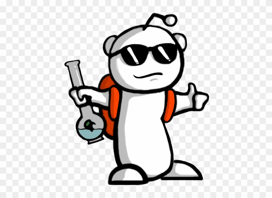 Reddit Logo Alien Clipart