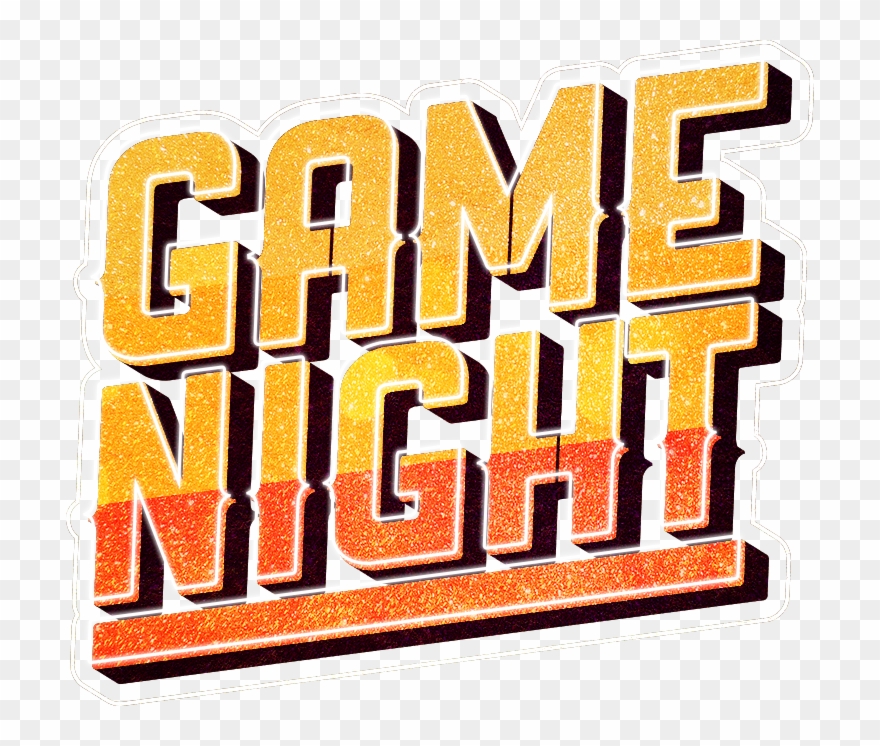 Don't Delay Book Your Game Night Now - Poster Clipart