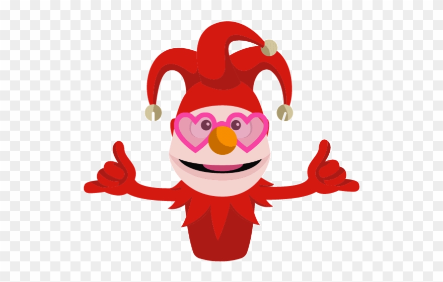 Joker Coeur Sticker By Joko Gif - Cartoon Clipart