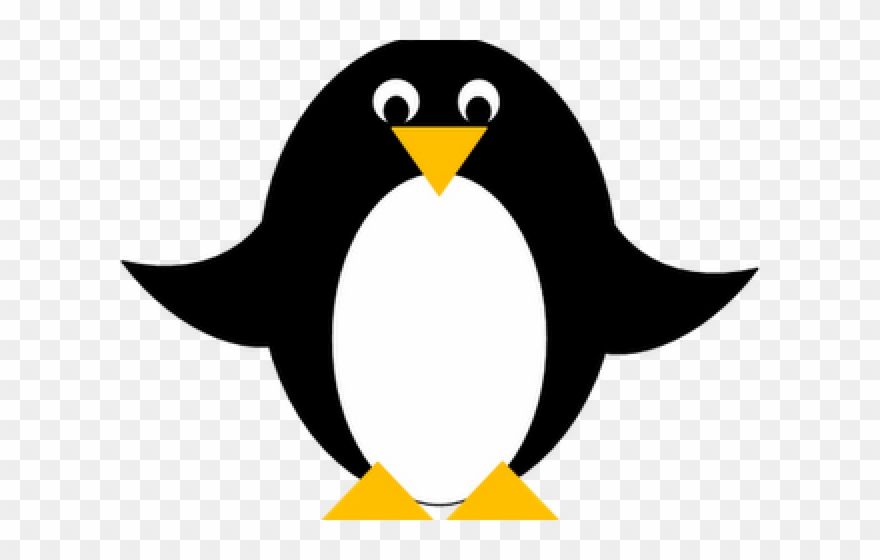 Penguin Clipart Easy - Clip Art - Png Download