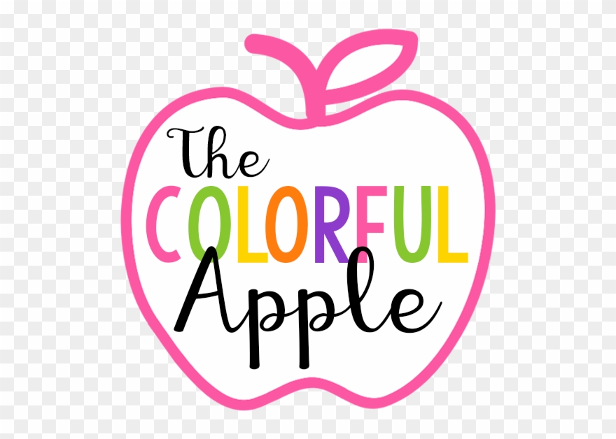 The Colorful Apple Picture Freeuse Library - Teacher Clipart