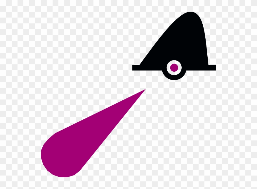 Conical Buoy Cut And Post Painting Lit By Navigation - Clip Art - Png Download