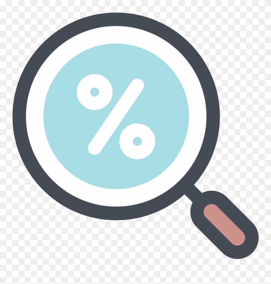 Discount Finder Icon - Discount Icon Png Clipart