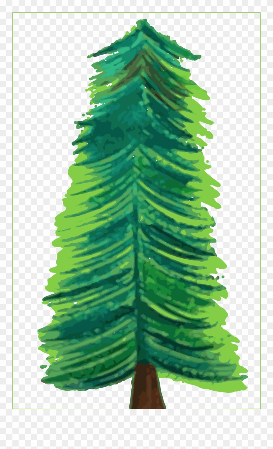 Spruce Christmas Tree Computer Icons Graphics Software - Christmas Tree No Background Clipart